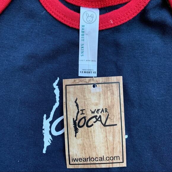 Lake George baby onesie bodysuit, size 12 month NWT - Picture 5 of 6